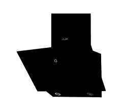 Наклонная кухонная вытяжка Touch 600 Black Наклонная кухонная вытяжка Touch 600 Black