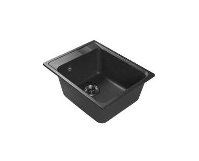 Мраморная мойка Lex Nemi 510 Black Мраморная мойка Lex Nemi 510 Black