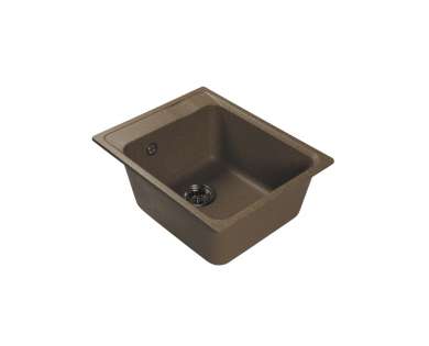 Мраморная мойка Lex Nemi 510 Chocolate Мраморная мойка Lex Nemi 510 Chocolate
