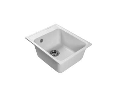 Мраморная мойка Lex Nemi 510 White Мраморная мойка Lex Nemi 510 White