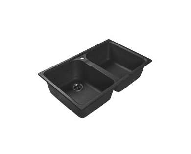 Мраморная мойка Lex Constance 780 Black Мраморная мойка Lex Constance 780 Black