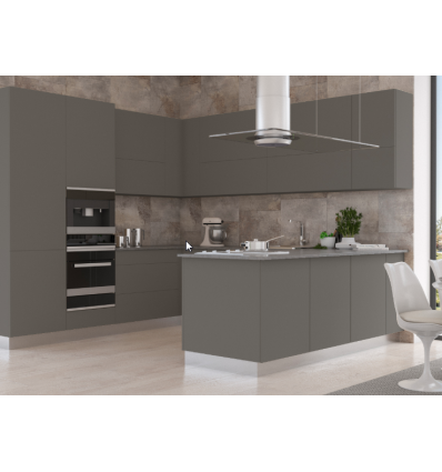 Фасады пластиковые FENIX 0718 GRIGIO LONDRA Фасады пластиковые FENIX 0718 GRIGIO LONDRA