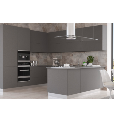 Фасады пластиковые FENIX 2638 TITANIO DOHA Фасады пластиковые FENIX 2638 TITANIO DOHA