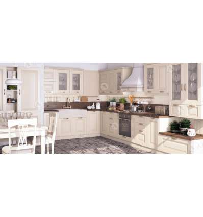 Фасад из экошпона ALLEANZA Kitchen Орнелла Фасад из экошпона ALLEANZA Kitchen Орнелла