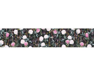 Пристенная панель Слотекс ARTE 86-0013/Dark Луговые цветы Пристенная панель Слотекс ARTE 86-0013/Dark Луговые цветы
