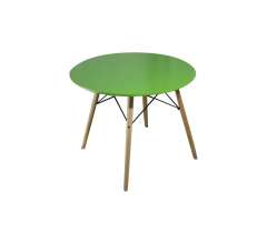 Стол обеденный дизайнерский зеленый (арт. T10)