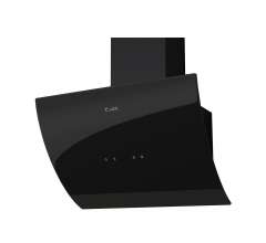 Наклонная кухонная вытяжка Plaza 600 Black