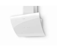 Наклонная кухонная вытяжка Plaza 600 White