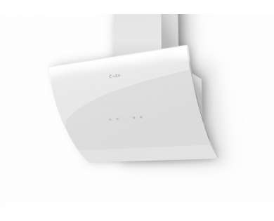 Наклонная кухонная вытяжка Plaza 600 White