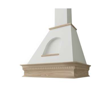 Рустика кухонная вытяжка ANCONA 900 White