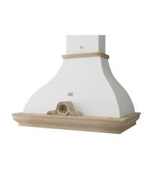 Рустика кухонная вытяжка NAPOLI 600 White