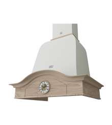 Рустика кухонная вытяжка PALERMO 600 White