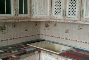 Галерея наших работ Массив березы, Граппа, берлони + патина