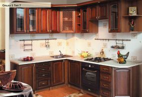 Готовые кухни из массива фабрики Зов 