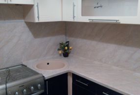 Галерея наших работ Фасады: Амарант, Стрелки, столешница Slotex