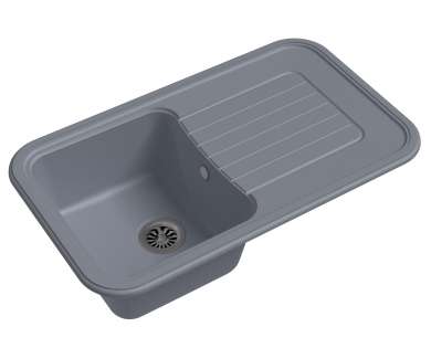 Мойка EWIGSTEIN Antik 60F (серый металлик)