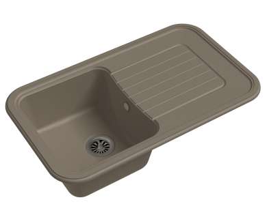 Мойка EWIGSTEIN Antik 60F (темно-бежевый)