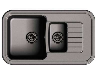 Мойка EWIGSTEIN Antik 60KF (черный)