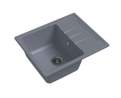 Мойка EWIGSTEIN Elegant 45F (серый металлик)