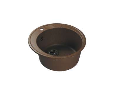 Мраморная мойка Lex Vico 490 Chocolate