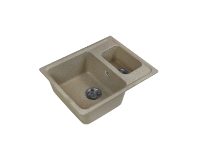 Мраморная мойка Lex Zurich 590 Sand