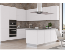 Фасады пластиковые FENIX 0030 BIANCO ALASKA
