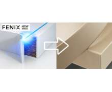 Фасады пластиковые FENIX 0752 GRIGIO ANTRIM