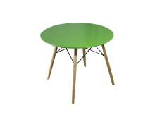 Стол обеденный дизайнерский зеленый (арт. T10)