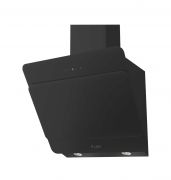 Наклонная кухонная вытяжка Glass 600 Black