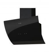 Наклонная кухонная вытяжка Plaza 600 Black