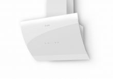 Наклонная кухонная вытяжка Plaza 600 White