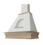 Рустика кухонная вытяжка ANCONA 600 White