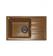 Мраморная мойка Lex Lumera 680 Chocolate