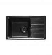 Мраморная мойка Lex Lumera 680 Black