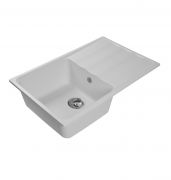 Мраморная мойка Lex Lucerne 780 White