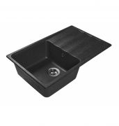 Мраморная мойка Lex Lucerne 780 Black