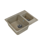 Мраморная мойка Lex Zurich 590 Sand