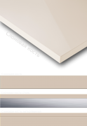 Фасады пластиковые Acrylux Слоновая кость
